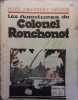 Les aventures du colonel Ronchonot du N° 1881 au N° 1889.. LES AVENTURES DU COLONEL RONCHONOT Numéros 1881 à 1889 