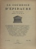 Le Courrier d'Epidaure 1934 N° 5.. LE COURRIER D'EPIDAURE 1934 