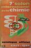 VII e salon international de la chimie. Catalogue officiel CNIT 1965.. SALON INTERNATIONAL DE LA CHIMIE 