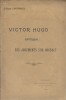 Victor Hugo critique : Ses jugements sur Bossuet.. CHARBONNEL J.-Roger 