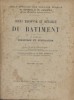 Cours raisonné et détaillé du bâtiment. 9e partie : chauffage et ventilation. Cours entièrement refondu par Emile Fabrègue.. ESPITALLIER M.- G. 