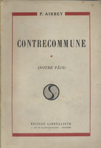 Contrecommune. (Notre paix).