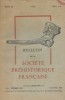 Bulletin de la société préhistorique française. tome LX. Fascicule 5-6.. SOCIETE PREHISTORIQUE FRANCAISE 