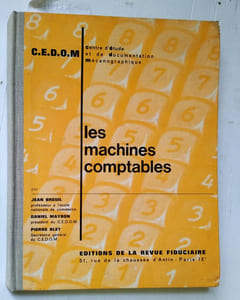 Les machines comptables.