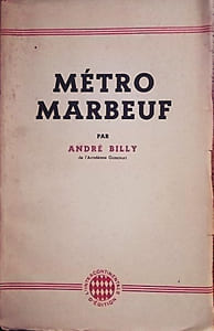 Métro Marbeuf.