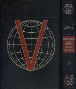 Dictionnaire de la seconde guerre mondiale et de ses origines. En 2 volumes.. DUMONT Jean 