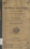 Les lectures de l'école en trois parties à l'usage de l'enseignement primaire. CE (Cours élémentaire).. MARCOU F.-L. 