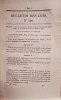 Bulletin des lois. Contient les modifications de la loi du 20 avril 1832 sur l'avancement dans l'armée navale et une ordonnance qui autorise ...