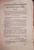Bulletin des lois. Contient l'ordonnance du Roi portant répartition des crédits accordés par la loi du 20 juillet 1837 pour les dépenses des divers ...