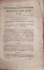Bulletin des lois. Contient la loi relative à l'assèchement et à l'exploitation des mines (6 pages).. BULLETIN DES LOIS 