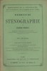 Exercices de sténographie. Abréviations.. DROUET Eugène 