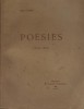 Poésies. 1908-1909.. LYTHEY Rhéa 