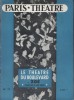 Paris Théâtre N° 77 : Zoé de Jean Marsan.. PARIS THEATRE 