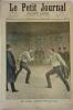 Le Petit journal - Supplément illustré N° 383 : Le duel Henry-Picquart (Gravure en première page). Gravure en dernière page: Le prince de Galles aux ...
