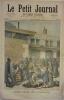 Le Petit journal - Supplément illustré N° 94 : Campement d'émigrants juifs à la gare de Lyon. (Gravure en première page). Gravure en dernière page: ...
