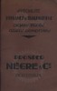 Prosper Nègre et Cie - Bordeaux. Organes de transmissions. Catalogue 1934.. PROSPER NEGRE et Cie 