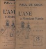 L'âne à Monsieur Martin. En 2 volumes.. KOCK Paul de Illustrations de Wely.