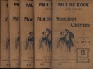 Monsieur Chérami. En 5 volumes.. KOCK Paul de Illustrations de Wely.