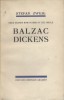 Deux grands romanciers du XIX e siècle : Balzac - Dickens.. ZWEIG Stefan 