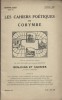 Les cahiers poétiques de Corymbe. N° 10. Deuxième année. Benjoins et agonies par Henri Lambert.. LES CAHIERS POETIQUES DE CORYMBE 