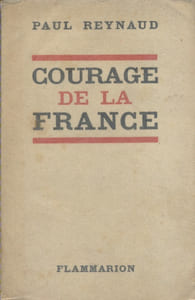 Courage de la France.