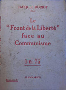 Le "Front de la liberté" face au communisme.