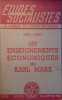 Etudes socialistes. Bi-mensuel de l'école socialiste S.F.I.O. N° 23. Jean Duret : Les enseignements économiques de Karl Marx.. ETUDES SOCIALISTES 