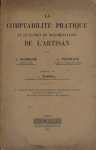 La comptabilité pratique et le livret de documentation de l'artisan.