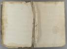 Traité (manuscrit) des maladies du bas ventre par M. Chirac, médecin à Montpelier. Tome 3e. Suivi du "Traité particulier des vers" par Mr Andry et du ...
