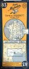 Ancienne Carte Michelin N° 83 : Carcassonne - Nîmes. Carte au 200.000e.. CARTE MICHELIN 
