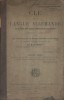Clé de la langue allemande ou manuel des verbes irréguliers allemands.. HUMBERT E. 