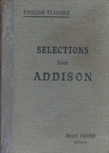 Selections from Addison