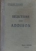 Selections from Addison. ADDISON - HOVELAQUE H. 