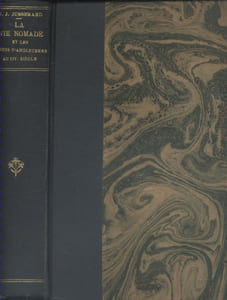 La vie nomade et les routes d'Angleterre au XIV e siècle.
