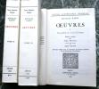 Oeuvres. 1 : Vers publiés du vivant de l'auteur. 2 : Vers publiés après 1608 et inédits (Classement chronologique). 3 : Les oeuvres latines et ...