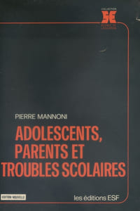 Adolescents et parents et troubles scolaires.