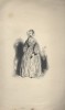 Les français, moeurs contemporaines N° 24 : La maitresse de table d'hôte (Madame Martin).. LACROIX M. A. de Dessin de Gavarni et Gagniet. Gravure de ...