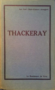 Thackeray. (Morceaux choisis). Introduction, traduction et notes de Raymond Las Vergnas.
