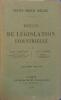 Précis de législation industrielle.. CAPITANT Henri - CUCHE Paul 