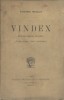 Vindex. Drame social, en vers. (Cinq actes, huit tableaux).. BELLOT Etienne 