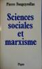 Sciences sociales et marxisme.. FOUGEYROLLAS Pierre 