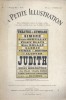 La Petite illustration théâtrale N° 81 : Judith, pièce de Henry Bernstein.. LA PETITE ILLUSTRATION : THEATRE 