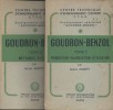 Goudron-benzol (en 2 volumes). tome I : Production - Valorisation - Utilisation. tome II : Méthodes d'essais.. MARTY Albin 