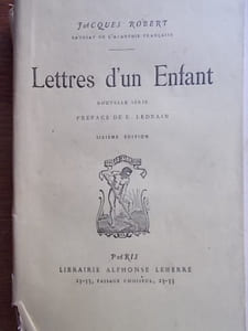 Lettres d'un enfant. Nouvelle série.