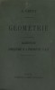 Géométrie à l'usage des élèves des classes de 5e (cinquième) B à 1ère C et D.. GREVY A. 