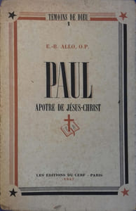 Paul, apôtre de Jésus-Christ.