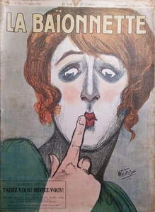 La baïonnette N° 28 : Taisez-vous ! Méfiez-vous !