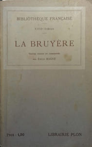La Bruyère.