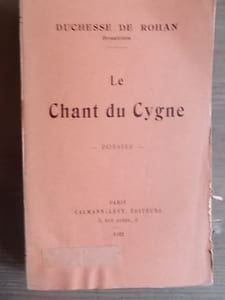Le chant du cygne.