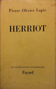 Herriot.. LAPIE Pierre Olivier
